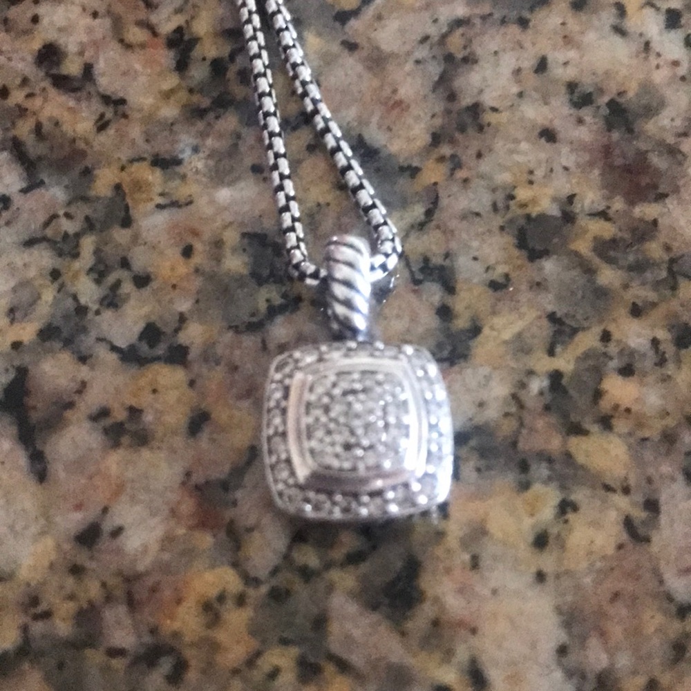 David Yurman pendant and chain